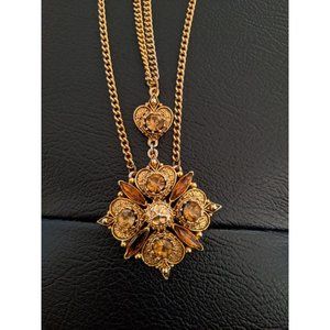 Vintage Gold Accent Necklace